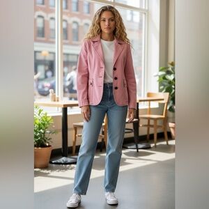 Twill Twenty-Two Denim Blazer